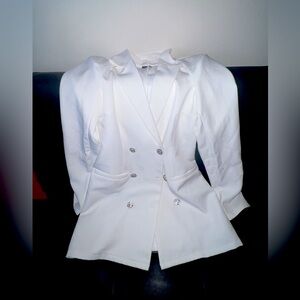 Pretty little thing dress small white